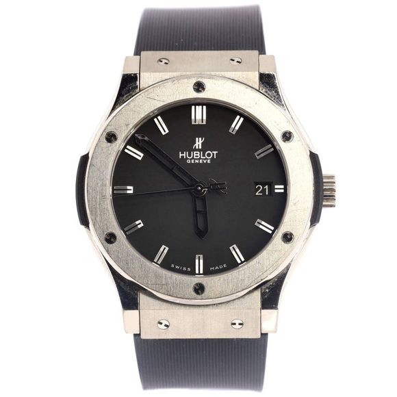 Hublot Jewelry - Hublot Classic Fusion Automatic Watch Titanium and Rubber 45 -